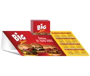 Calendário de Mesa · Porta Cartões · Simples · Couchê 300g personalizado com a sua marca