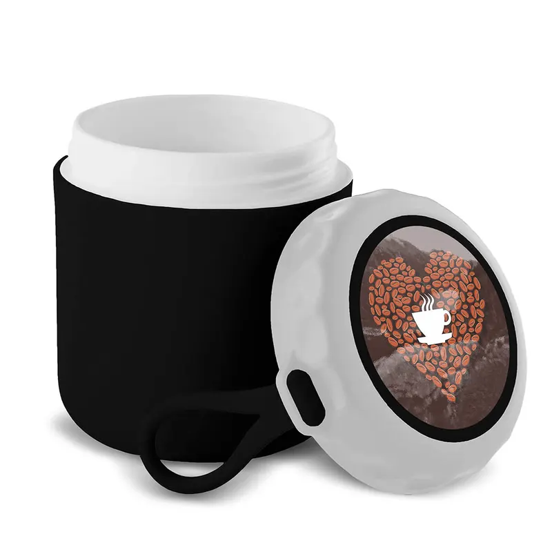 Copos · Com Adesivo Resinado · Copos Térmico · Para Viagem 380ml personalizado com a sua marca
