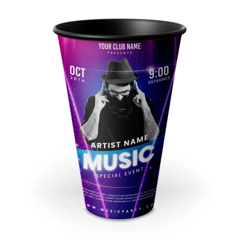 Copos · Impressão Digital · Copo Label · 550ml personalizado com a sua marca