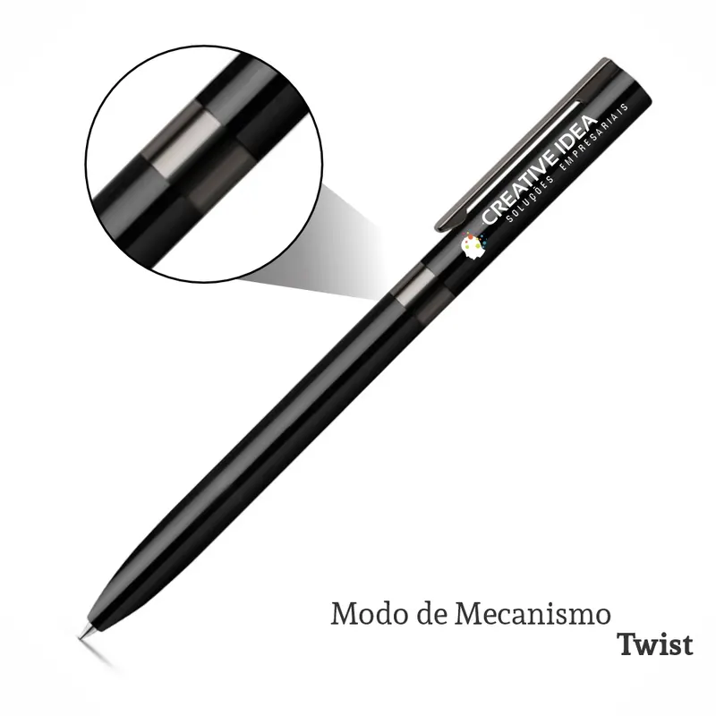 Canetas Promocionais · Personalizadas · Impressão Uv · Clare personalizado com a sua marca