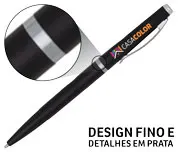 Canetas Promocionais · Personalizadas · Impressão Uv · Executiva personalizado com a sua marca
