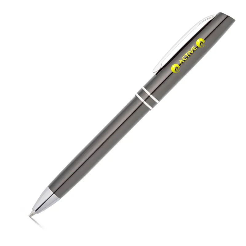 Canetas Promocionais · Personalizadas · Impressão Uv · Lyme · Cromada personalizado com a sua marca