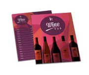 Cardápios Personalizados · Simples · Couchê 250g personalizado com a sua marca