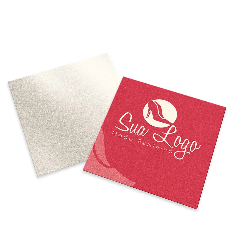 Cartões Duplo · Papéis Especiais · Pero Plus 300g personalizado com a sua marca