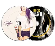 Cd e Dvd · Adesivo Papel 80g personalizado com a sua marca