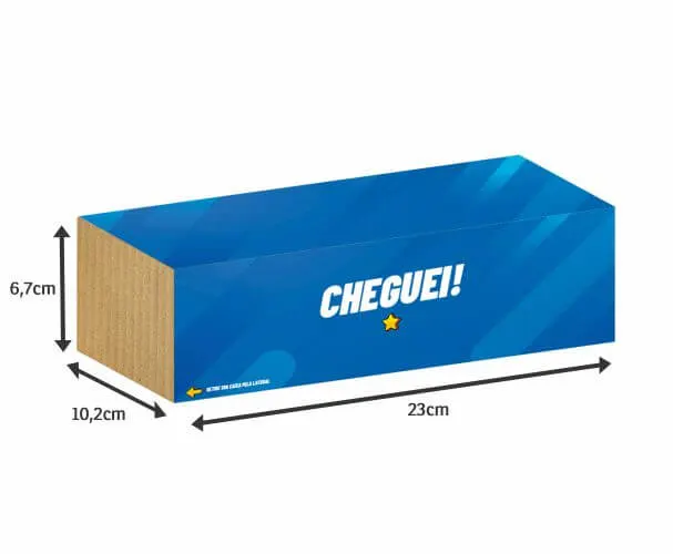 Cobre Caixas · Couchê 115g · Para 500 Cartões personalizado com a sua marca