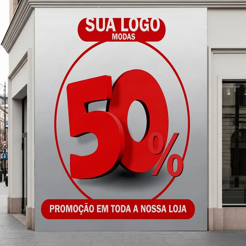 Adesivos M2 · Vinil Branco Fosco personalizado com a sua marca