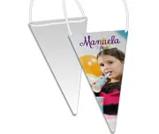 Bandeirolas · Pirâmide personalizado com a sua marca