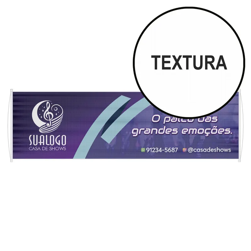 Banners, Faixas, Lonas e Tecidos · Front Light 440g personalizado com a sua marca