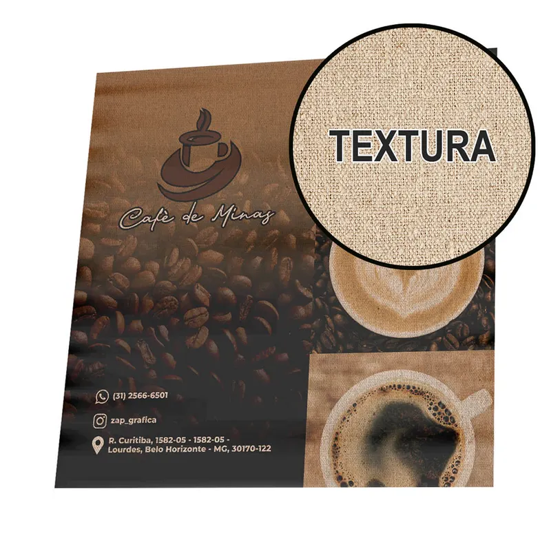 Banners, Faixas, Lonas e Tecidos · Texturizadas 360g personalizado com a sua marca