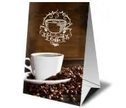 Display de Mesa Triângulo personalizado com a sua marca