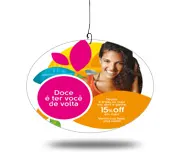 Mobiles · Modelo Redondo personalizado com a sua marca