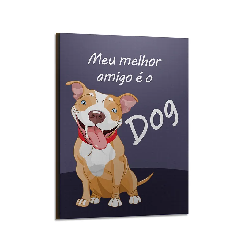 Quadro de MDF personalizado com a sua marca