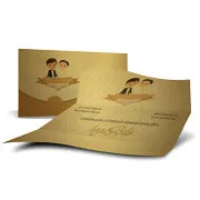 Convites · Realeza · Gold Master 300g personalizado com a sua marca