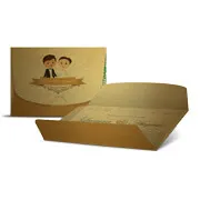 Convites · Tradicional · Gold Master 300g personalizado com a sua marca