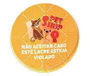 Adesivo Papel 80g · Redondo 45x45mm personalizado com a sua marca
