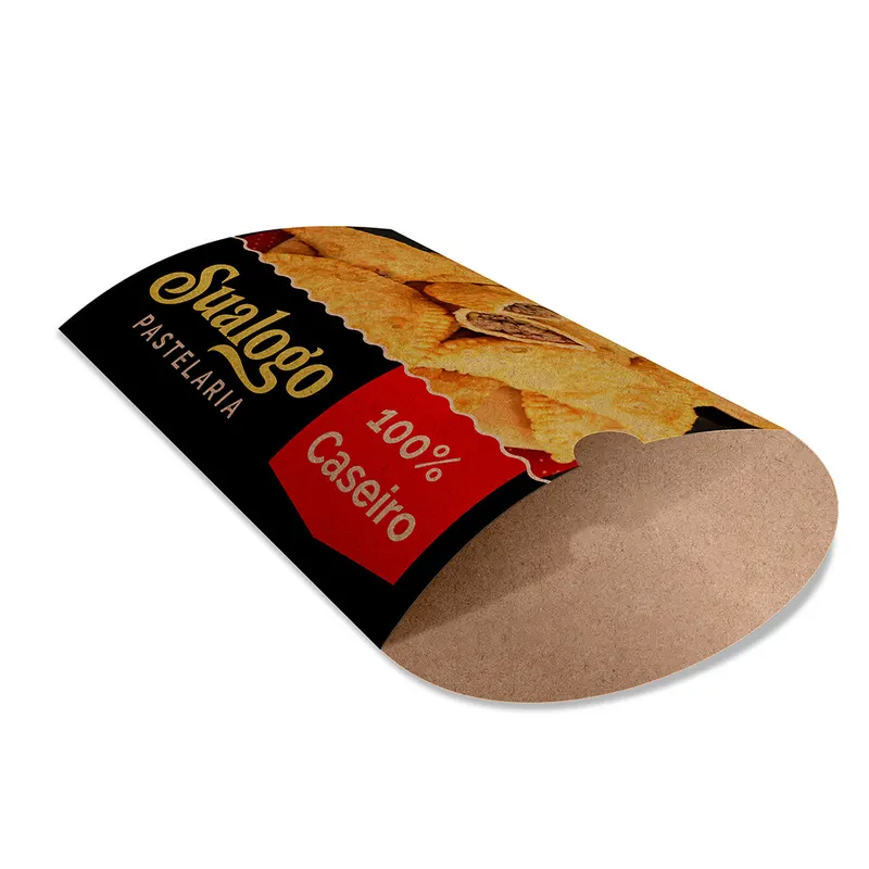 Embalagens para Delivery · Kraft 250g · Pastel · Grande personalizado com a sua marca