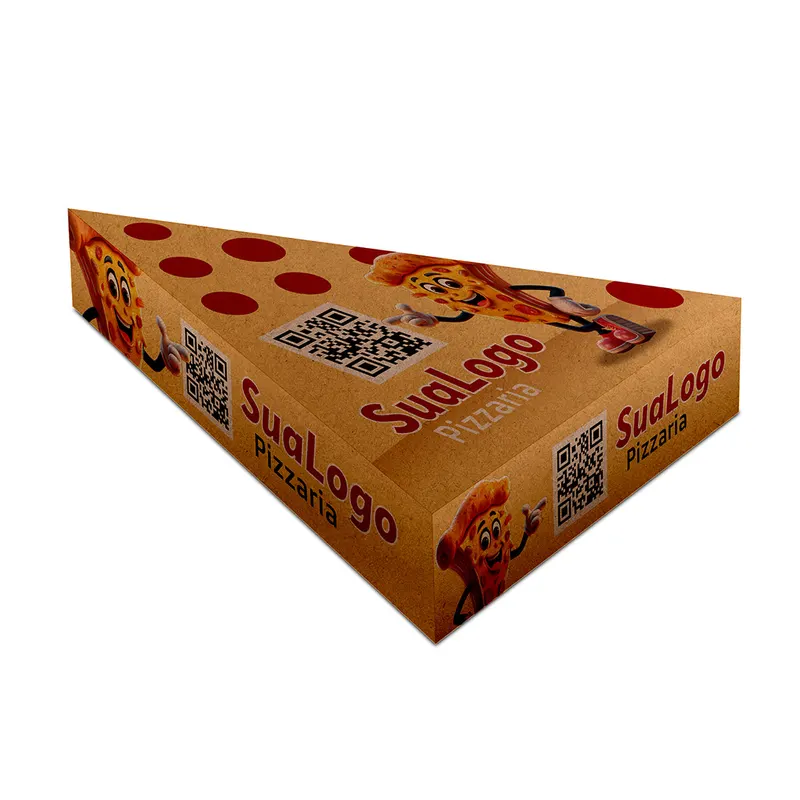 Embalagens para Delivery · Kraft 250g · Pizza para Viagem personalizado com a sua marca