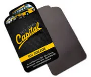Delivery · Ímãs · Corte Especial · Couchê 250g personalizado com a sua marca