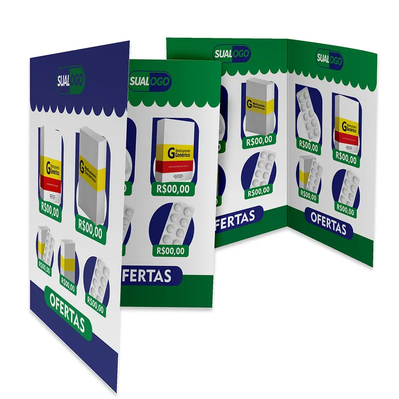 Encarte, Tablóides e Jornal · Apergaminhado 90g personalizado com a sua marca