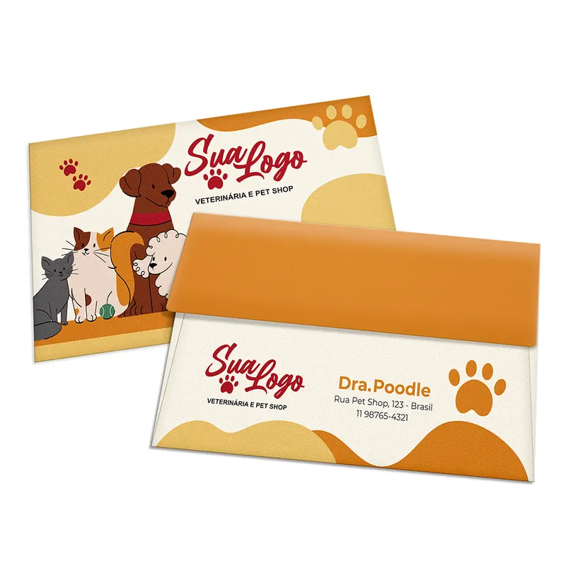 Envelopes Personalizados · Ap Sulfite 90g · Comercial 167x105mm personalizado com a sua marca