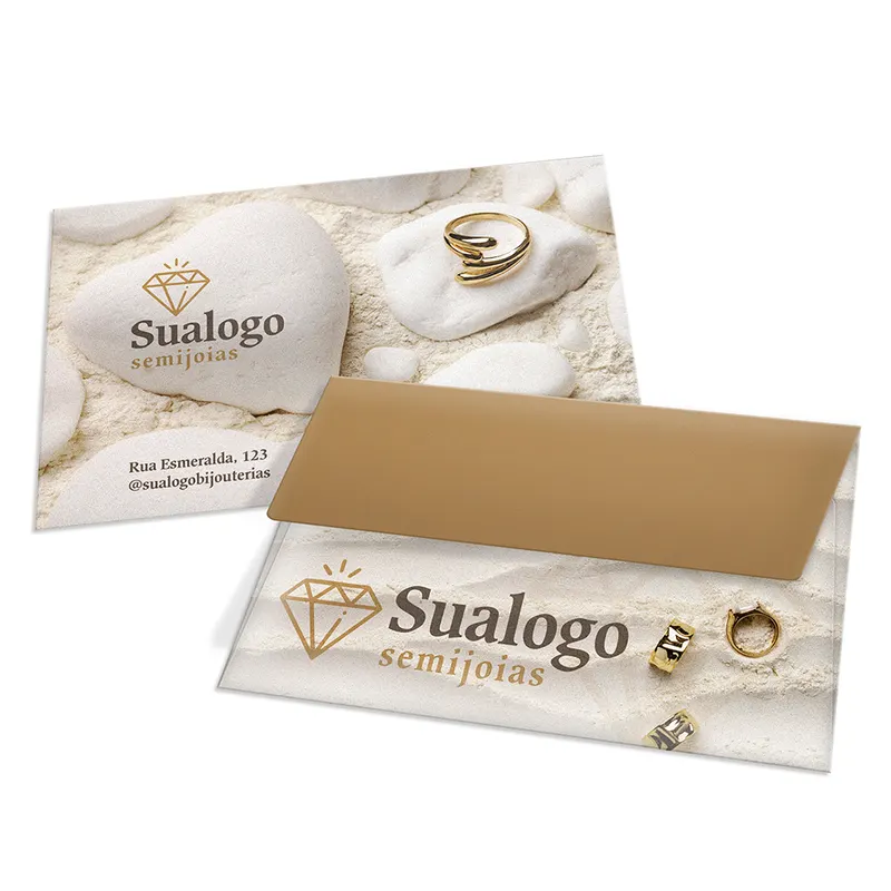 Envelopes Personalizados · Ap Sulfite 90g · Mini 122x77mm personalizado com a sua marca