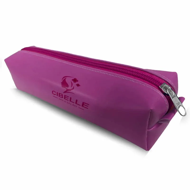 Estojos · Modelo Box · Pequeno com Zíper personalizado com a sua marca