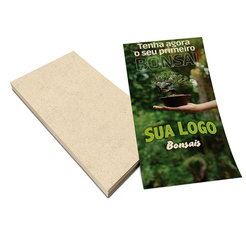 Filipetas · Reciclato 90g personalizado com a sua marca