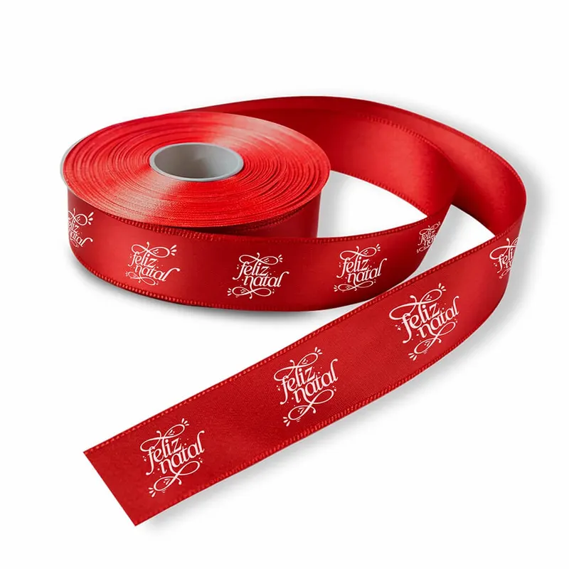 Fita de Cetim · Rolo com 50 Metros · Largura de 22mm personalizado com a sua marca