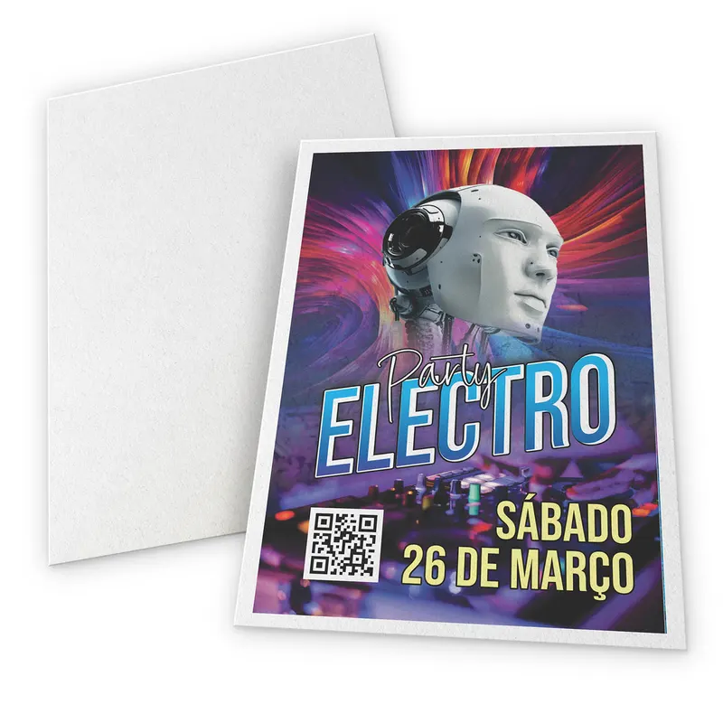 Folhas Avulsas · Apergaminhado · Ap90g personalizado com a sua marca