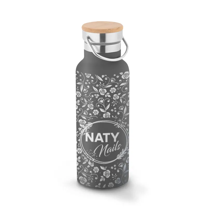 Squeeze de Aço Inox · Térmica · Modelo Ragnar com Parede Dupla · Gravação 360 · 570ml · Linha Premium personalizado com a sua marca