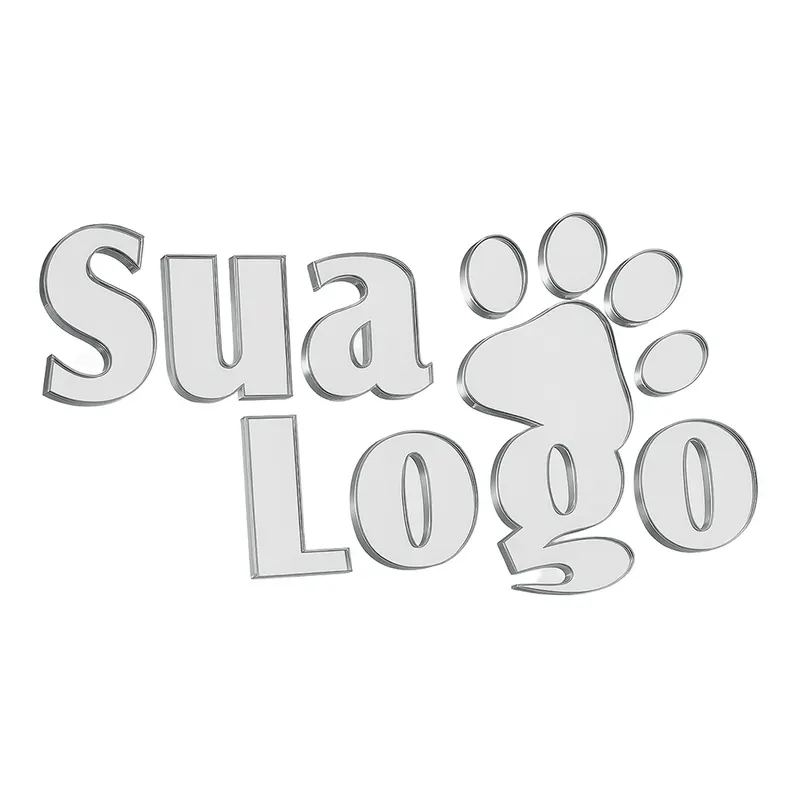 Linha Acrílico · Letra Caixa · Acrílico 3mm personalizado com a sua marca