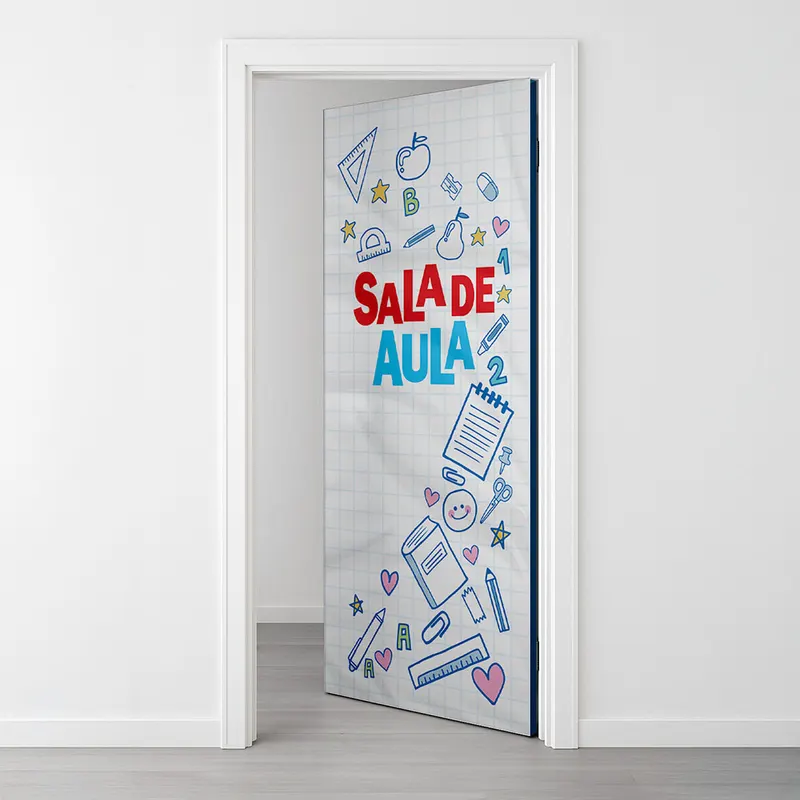 Capa para Porta · Elastano personalizado com a sua marca