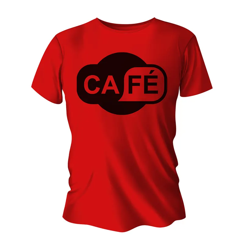 Camisas, Agasalhos e Jaquetas · Camisas · Modelo Tradicional · Algodão · Impressão Silk · Tamanho A3 300x420mm · Camisa personalizado com a sua marca