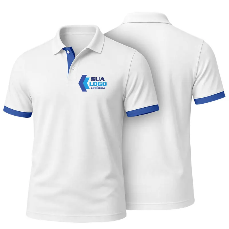 Uniformes Profissionais · Camisas · Modelo Polo personalizado com a sua marca
