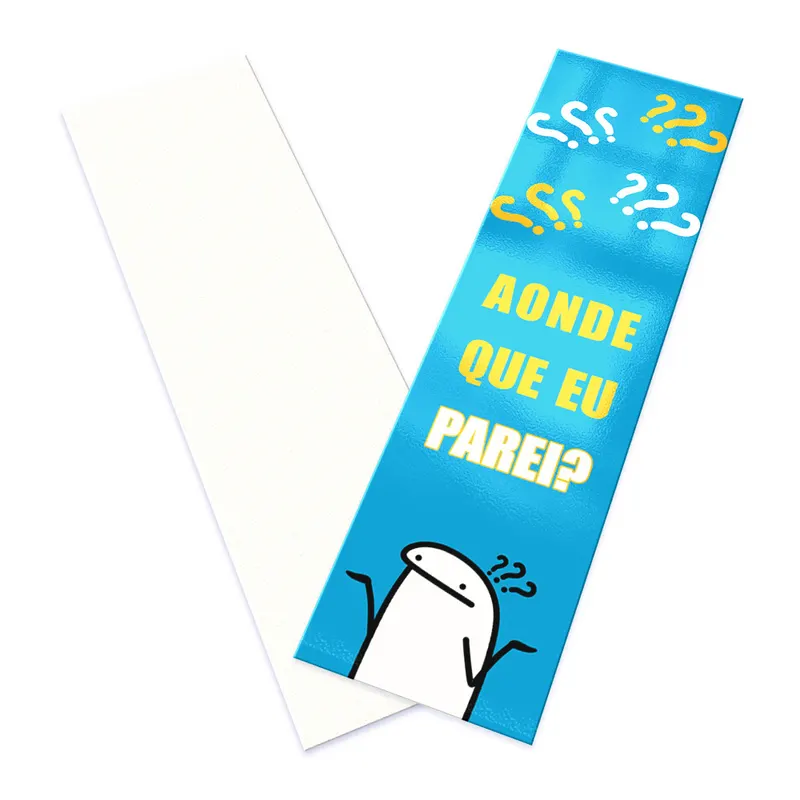 Marcador de Página · Supremo 255g personalizado com a sua marca