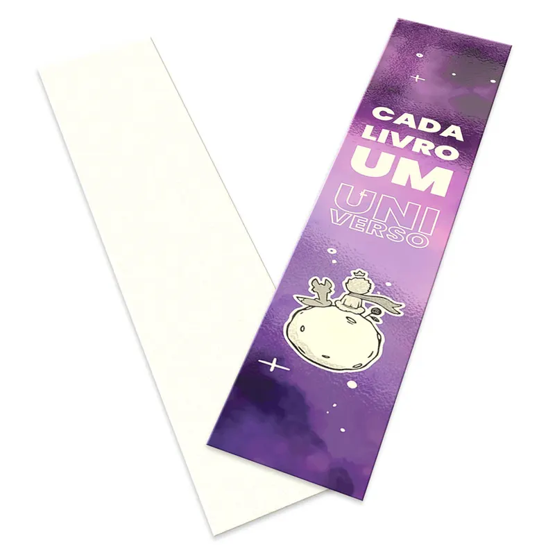 Marcador de Página · Supremo 305g personalizado com a sua marca