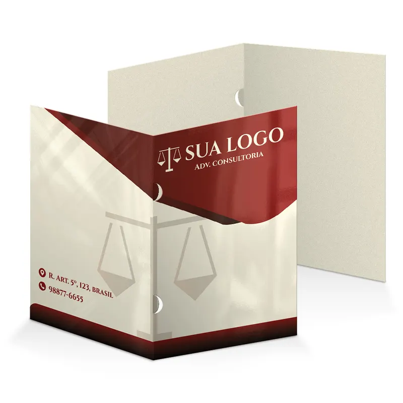 Pastas · Supremo 305g · Orelha personalizado com a sua marca
