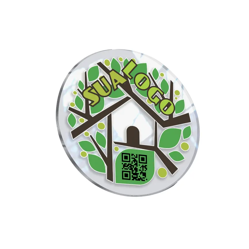 Placas de Acrílico · Impressão Uv · Acrílico Transparente 3mm personalizado com a sua marca