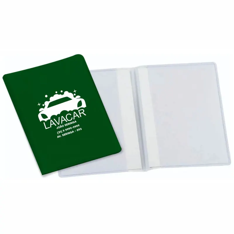 Porta Documentos · Duplo · Vertical personalizado com a sua marca