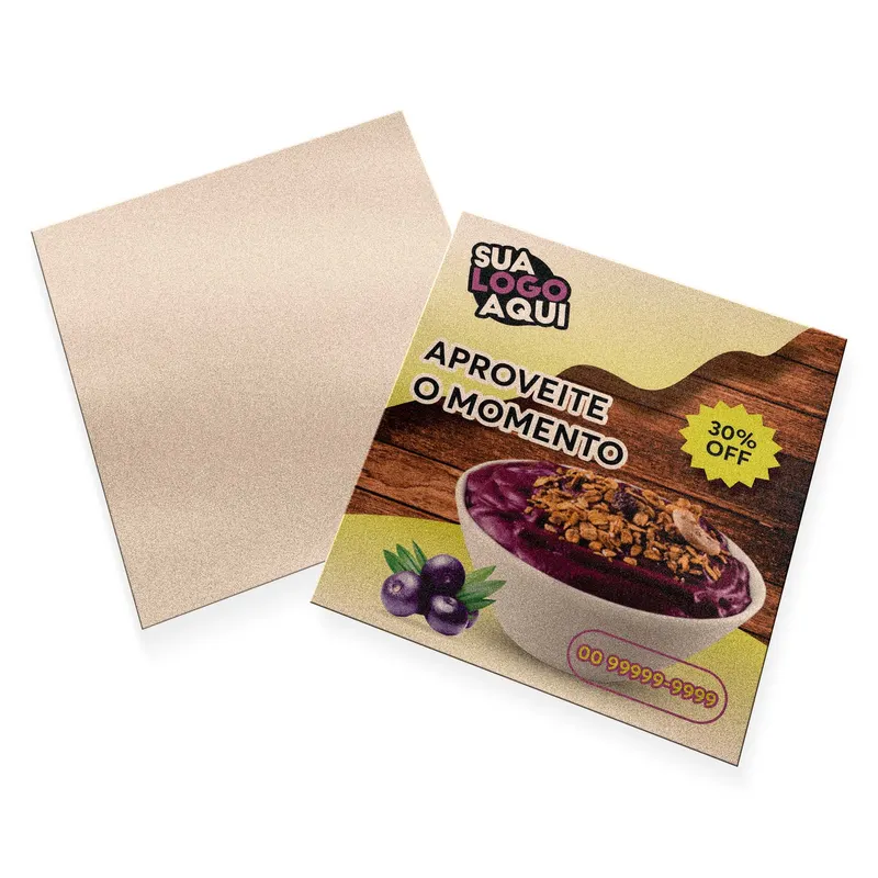 Postais · Papéis Especiais · Pero Plus 300g personalizado com a sua marca