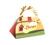 Bolsa para Lembrancinhas · Couchê 250g personalizado com a sua marca