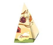 Produtos para Festa · Caixa Cone · Couchê 250g personalizado com a sua marca