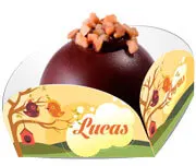 Forminha para Doce · Couchê 250g personalizado com a sua marca
