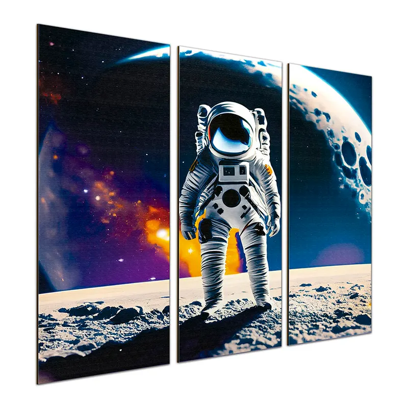 Quadros Decorativos · Madeira Face Branca 3mm · Impressão Uv · Mosaico 660x440mm personalizado com a sua marca