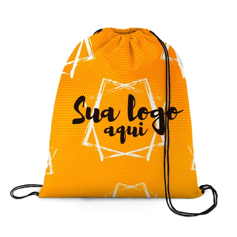 Sacochila · Tactel · Tam G personalizado com a sua marca