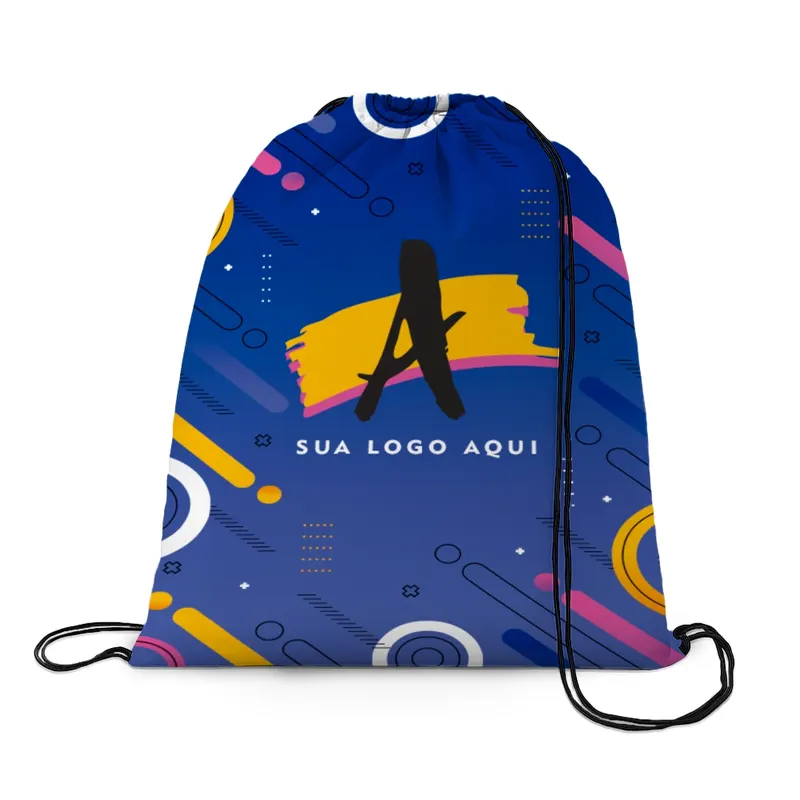 Sacochila · Tactel · Tam M personalizado com a sua marca