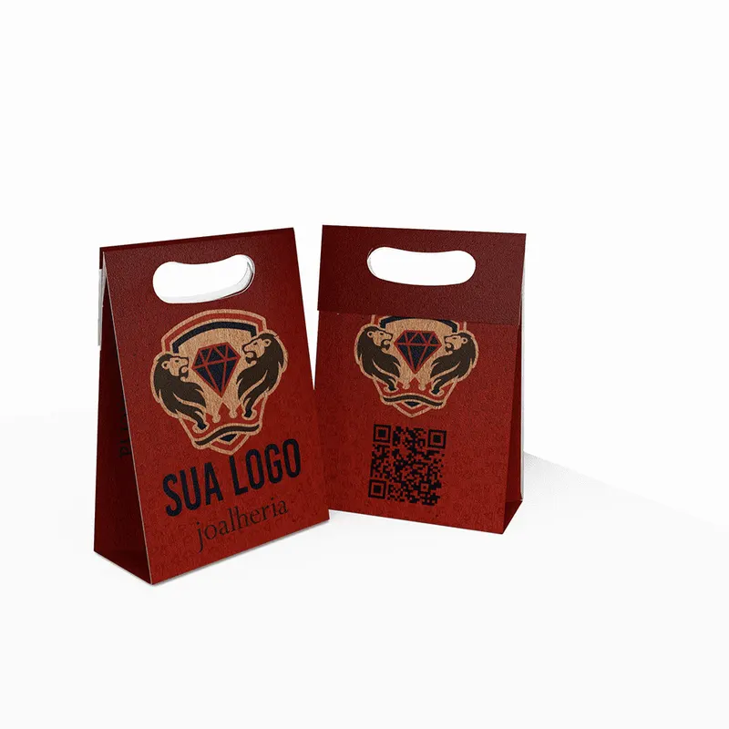 Sacolas · Duplex 210g · Boca Palhaço Mini personalizado com a sua marca