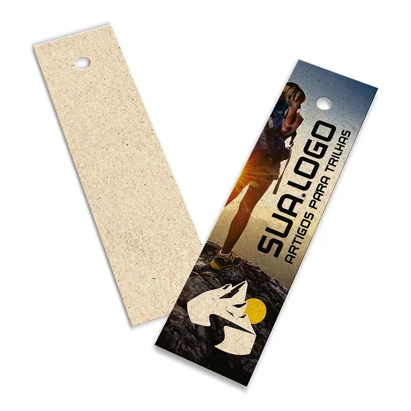 Tags Padrão Furo · Reciclato 240g personalizado com a sua marca