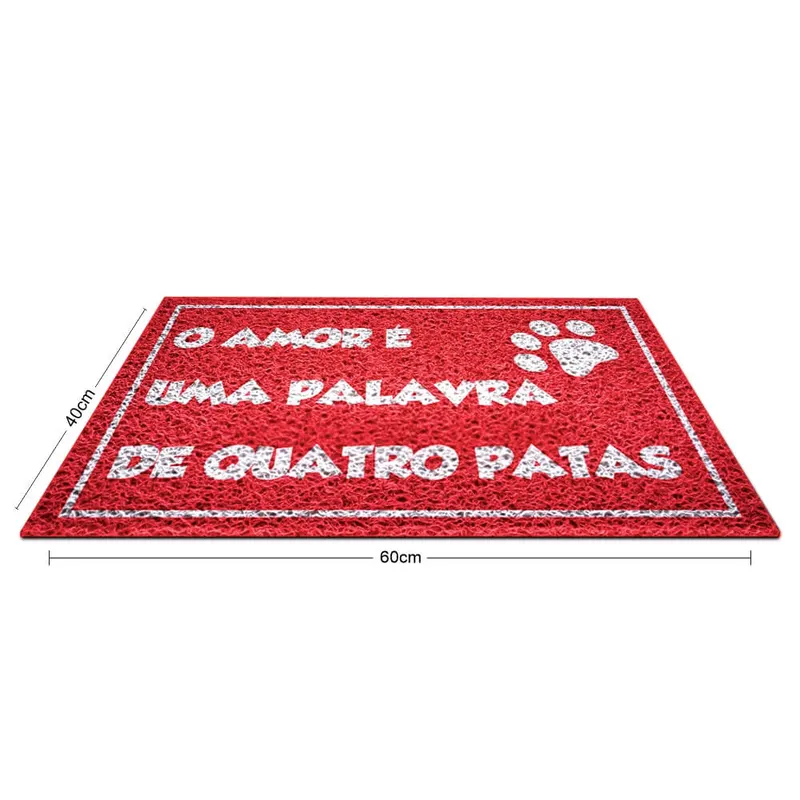 Tapete Capacho · Pvc Vinílico personalizado com a sua marca
